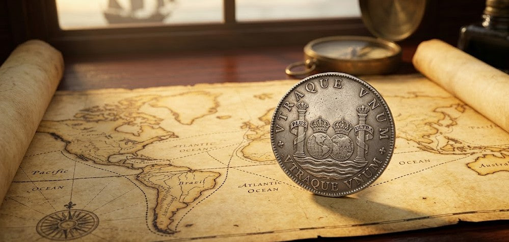 El Real de a 8 y el Columnario Español: Historia de la Primera Moneda Global