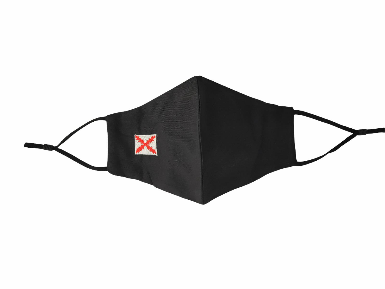 Mascarilla de la Bandera de Borgoña Bordada