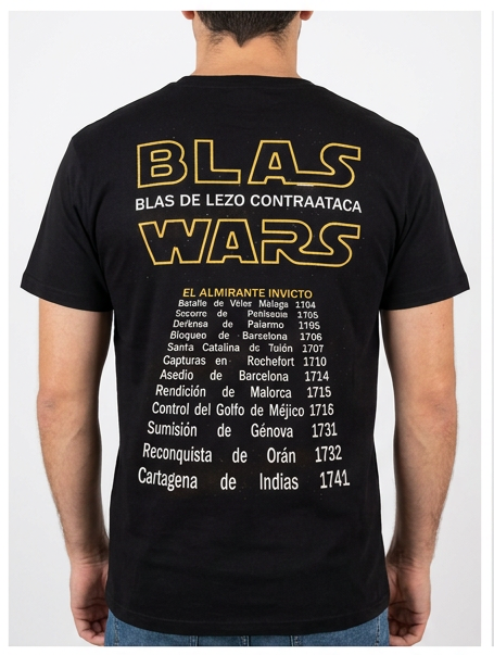 BLAS WARS – Camiseta de Blas de Lezo | El Almirante Invicto