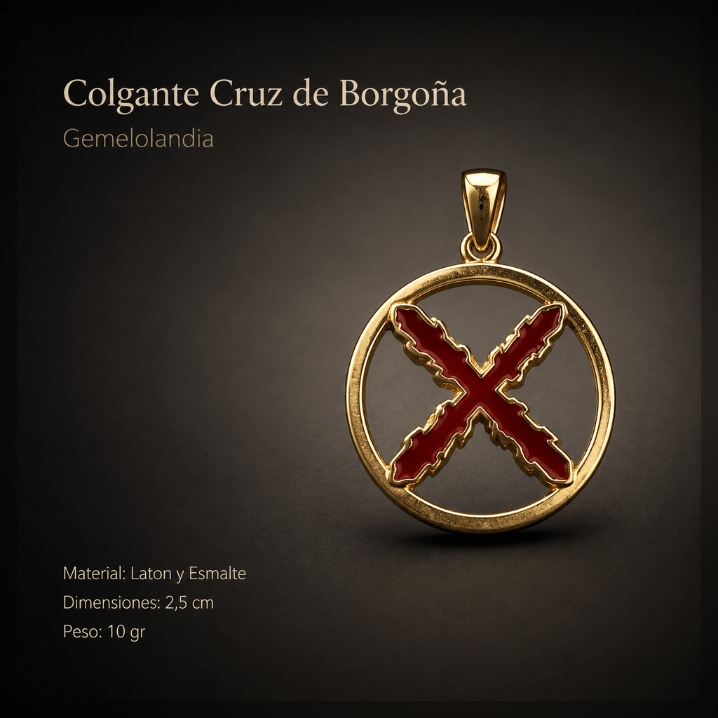Colgante Cruz de Borgoña – Donblasdelezo.com