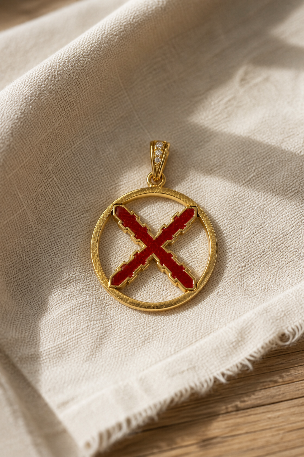 Colgante Cruz de Borgoña – Donblasdelezo.com