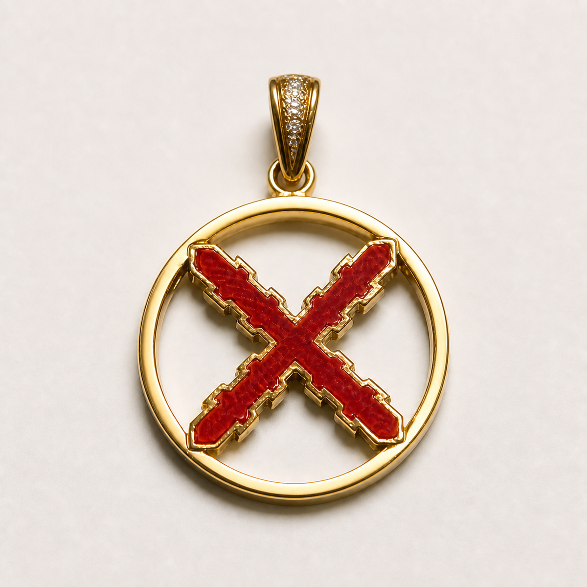 Colgante Cruz de Borgoña – Donblasdelezo.com