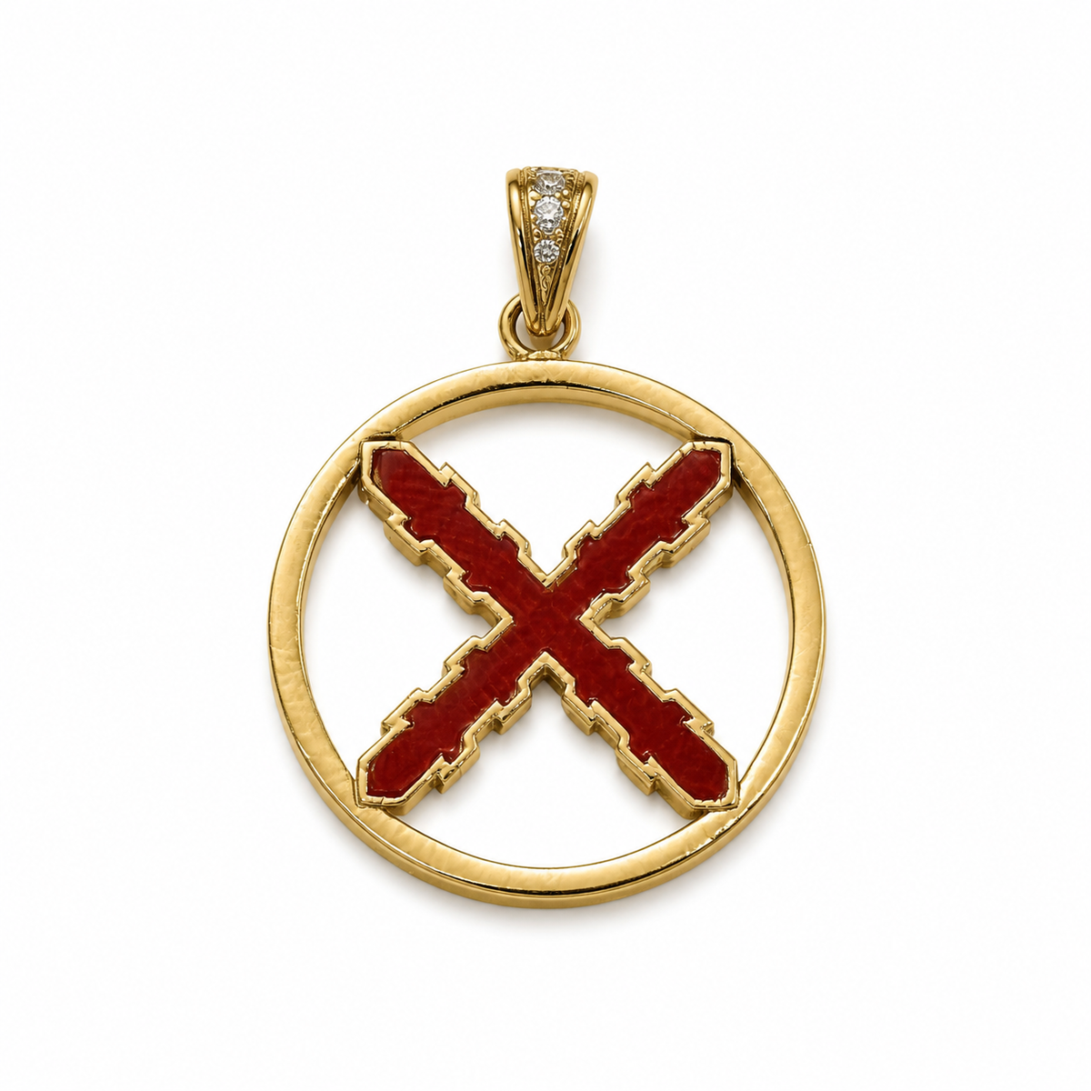 Colgante Cruz de Borgoña – Donblasdelezo.com