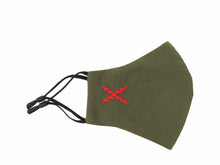Cargar imagen en el visor de la galería, Mascarilla de la Cruz de Borgoña Bordada