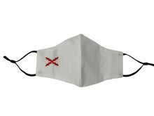 Cargar imagen en el visor de la galería, Mascarilla de la Cruz de Borgoña Bordada