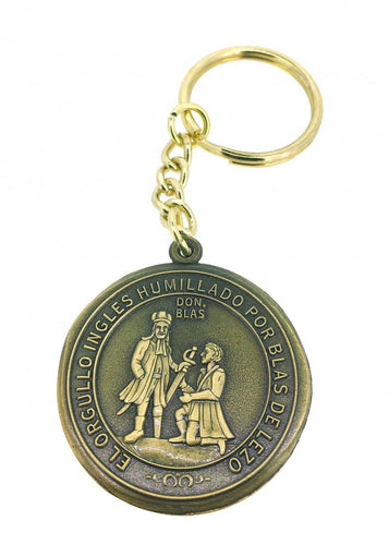 Llavero Moneda de homenaje Blas de Lezo - BlasdeLezo