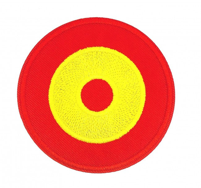 Parche Termoadhesivo de la Escarapela de Aviacion Española 6cm - BlasdeLezo