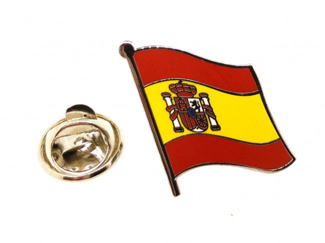 Pin de Solapa Bandera España Mastil - BlasdeLezo