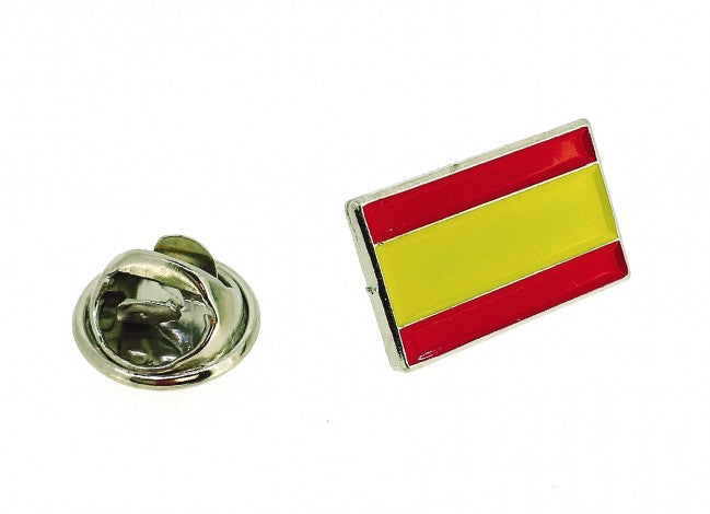 Pin de Solapa de la Bandera de España Rectangular - BlasdeLezo